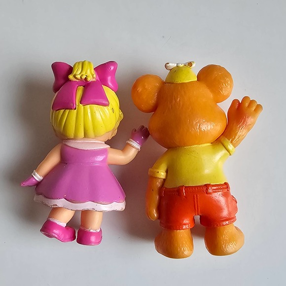 Miss Piggy and Fozzy Disney Jr Muppet Babies Muppet Characters Just Play 2019 - Picture 5 of 7